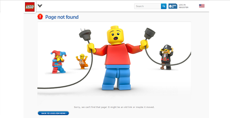 Retain the theme of the 404 error page